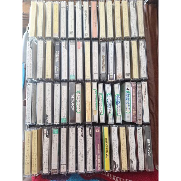 Old-Time Radio Horror & Mystery 60 Cassettes The Shadow Lights Out Inner Sanctum - Picture 1 of 8